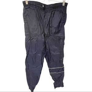 Nike Vintage Womens Medium Blue Wind Athletic Elastic Waist Pants